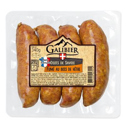 Galibier Diots de Savoie fumés, 340g