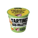 Nudj Rillette Végétale Bio, recette campagnarde, 120g