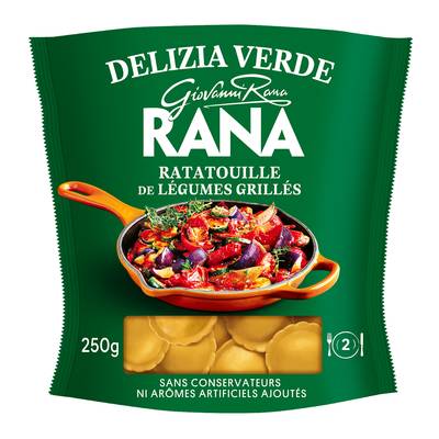 Giovanni Rana Ravioli Ratatouille de Légumes grillés, 250g