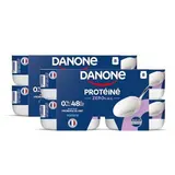 Danone Fromage Blanc Nature 0%mg, Lot de 2 - 8x100g