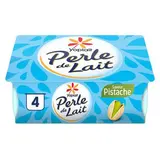 Perle de lait Yaourt saveur pistache, 4x125g