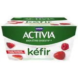 Activia Kéfir fraise, framboise, 4x100g