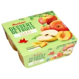 Auchan Compote pomme abricot, 4x100g