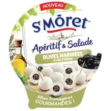 Saint Moret Billes fromagères Olives marinées, 100g