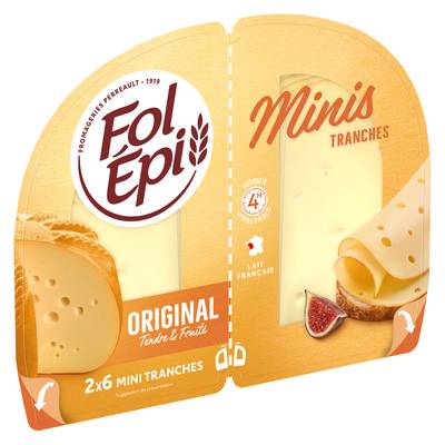 Fol Epi Minis tranches, 2x6 tranches - 120g
