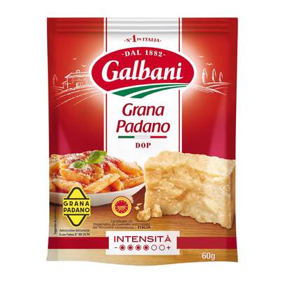 Galbani Grana Padano Râpé AOP Affiné 12 mois, 60g