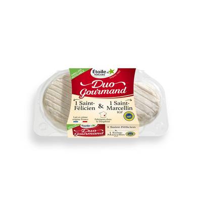 Etoile Du Vercors Duo Gourmand, Saint Félicien, Saint Marcellin, 230g