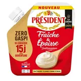 Président Crème fraiche poche 25%mg, 30cl