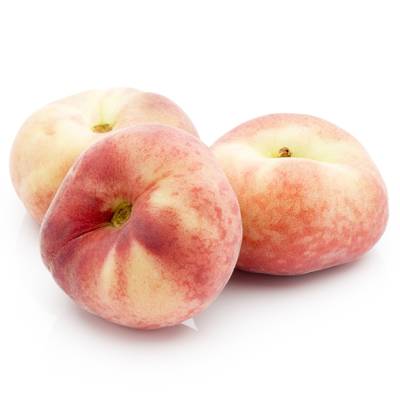 Nectar Fruits Pêche Plate Blanche à laisser mûrir, 1 Pièce, À Laisser Mûrir