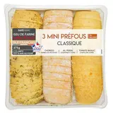 Mix Assortiment mini préfous, 3 pièces - 375g
