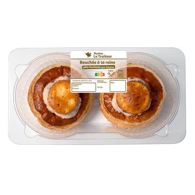 Auchan Bouchée à la Reine, 2 pièces - 300g