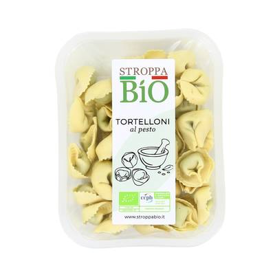 Stroppa Pastificio Tortelloni Pesto, Bio, 250g