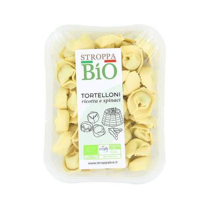 Stroppa Pastificio Tortelloni Ricotta e Spinaci bio, 250g