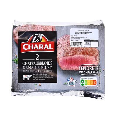 Charal Filet de Chateaubriand, environ 2x140g
