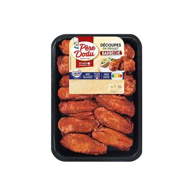 Douce France Ailerons de poulet barbecue, 500g