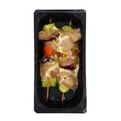Leguelier Brochette de Poulet Thaï, 2 brochettes - environ 380g