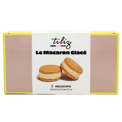 Tiliz Macaron glacé vanille, 2x50g