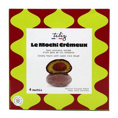 Tiliz Mochi crémeux Dubaï Chocolate, 120g