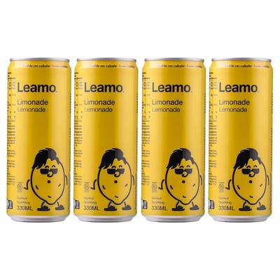 Leamo Limonde citron, Lot de 4x33cl