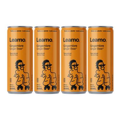 Leamo Ginger beer, Lot de 4x33cl