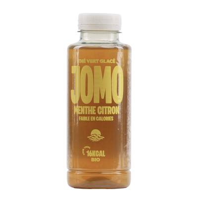Jomo Thé vert glacé menthe citron Bio, 35cl