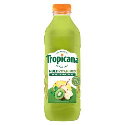 Tropicana Jus ananas kiwi banane, 1L