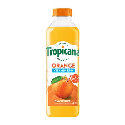 Tropicana Jus d'orange sans pulpe, 75cl