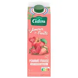 Cidou Jus pomme fraise sans sucres ajoutés, 1L