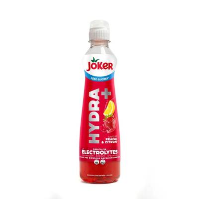Joker Hydra   Sirop électolytes fraise citron, 50cl