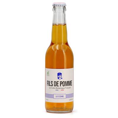 Fils de Pomme Cidre bio 5.5° Cuvée Le sauvage, 33cl