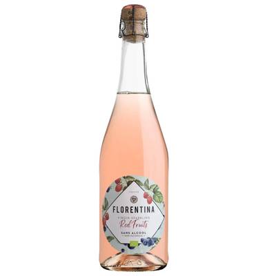 Florentina Fruits Rouges effervescent sans alcool Bio, 75cl