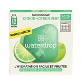 Waterdrop Cubes d'hydratation saveur citron citron vert - 12 cubes, 25g