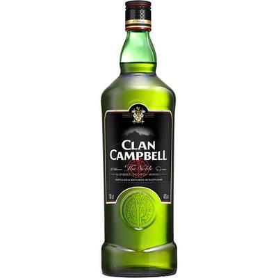 Clan Campbell Blended scotch whisky 40°, 1L