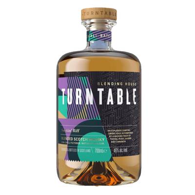 Turntable Whisky blended fumée écossais 46°, 70cl