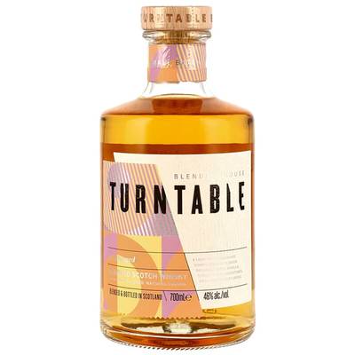 Turntable Whisky blended tourbé écossais 46°, 70cl