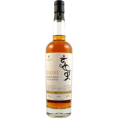 Indri Single malt indien triple cask 46°, 70cl