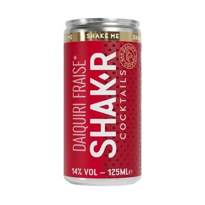 SHAK.R Cocktail Daïquiri Fraise 14°, 12,5cl