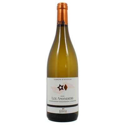 Vin de pays d'Oc Blanc IGP Les Amandiers, 75cl