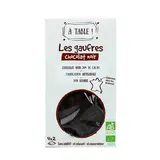 A Table Gaufres chocolat noir bio x8, 215g
