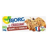 Bjorg Biscuits croquants graines et chocolat bio, 140g