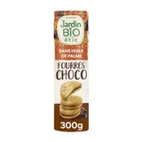 Jardin Bio Etic Biscuits Goûter Fourrés Chocolat Bio, 300g