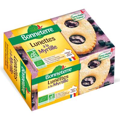 Bonneterre Lunettes à la Myrtille bio, 200g