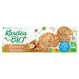 Karéléa Sablé Epeautre Noisettes Bio -45% de sucres en moins, 150g