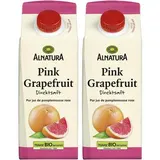 Alnatura Jus de pamplemousse rose bio, Lot de 2x75cl