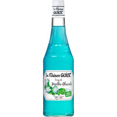 La maison Guiot Sirop de menthe glaciale aux arômes naturels, 70cl