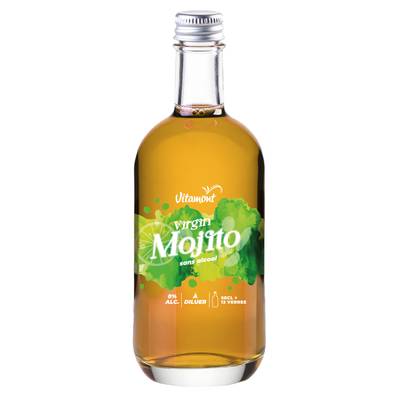 Vitamont Mocktail à diluer - Mojito bio sans alcool, 50cl