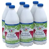 Faire France Lait Equitable Bio 1/2 écrémé, 6x1L