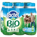 Lactel Lait Bio demi-écrémé 1,5% mg, 6x50cl