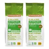 Ethiquable - Commerce Equitable Café moulu Arabica Bio d'Equateur, Lot de 2x250g
