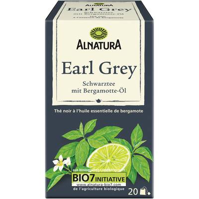 Alnatura Thé Earl Grey Bio, 20 sachets